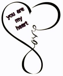 You Are My Heart Heart GIF - You Are My Heart Heart Love GIFs