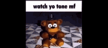Watch Yo Tone Mf Fnaf GIF - Watch Yo Tone Mf Fnaf GIFs