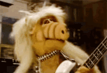 Alf Rocking Out GIF - Alf Rocking Out Guitar GIFs