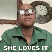 She Loves It Happily GIF - She Loves It Happily She Likes It GIFs