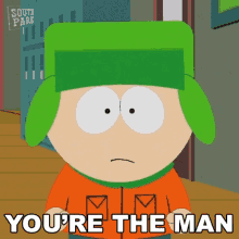 Youre The Man Kyle Broflovski GIF - Youre The Man Kyle Broflovski South Park GIFs