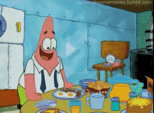 Spongebob Patrick Star GIF - Spongebob Patrick Star Breakfast GIFs