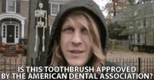 Is This Toothbrush Approved By The American Dental Association Skeptic GIF - Is This Toothbrush Approved By The American Dental Association Approved By The American Dental Association Toothbrush GIFs