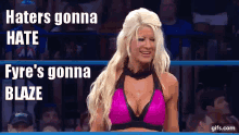 tna fyre empire angelina love tna impact wrestling haters gonna hate