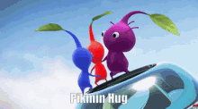 Pikmin Hug GIF - Pikmin Hug Pikmin2 GIFs