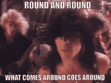 Ratt Round And Round GIF - Ratt Round And Round What Comes Around Goes Around GIFs