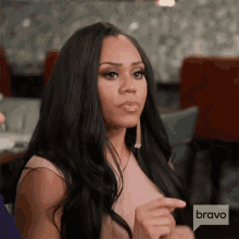 Stare Monique Samuels GIF - Stare Monique Samuels Real Housewives Of Potomac GIFs