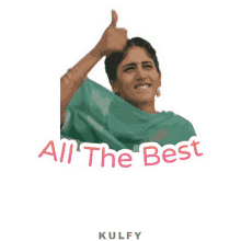 all the best sticker best of luck thumbsup chandini chowdary