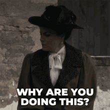Why Are You Doing This Margaret Brackenreid GIF - Why Are You Doing This Margaret Brackenreid Murdoch Mysteries GIFs