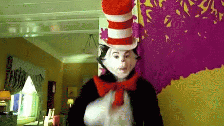Cat In The Hat Dr Seuss GIF - Cat In The Hat Dr Seuss Girl GIFs.