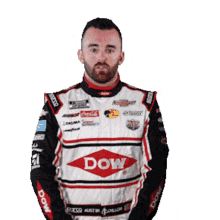 pointing up austin dillon nascar up there above