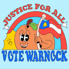 Justice For All Vote Warnock GIF - Justice For All Vote Warnock Justice GIFs