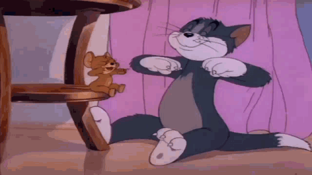 Chipstop Tom And Jerry GIF - Chipstop Tom And Jerry Lonesome Mouse GIFs