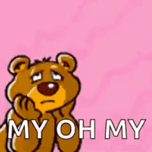Miss You Bear GIF - Miss You Bear My Oh My GIFs