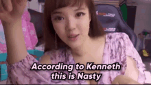 Ying Tze According To Kenneth GIF - Ying Tze According To Kenneth This Is Nasty GIFs