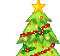 Christmas Tree Sticker - Christmas Tree New Year Stickers