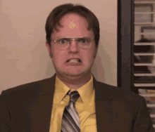Shouting Dwight Schrute GIF - Shouting Dwight Schrute The Office GIFs