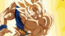 Super Saiyan Goku GIF - Super Saiyan Goku Muscular GIFs