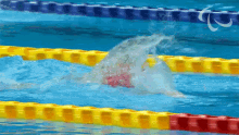 Swimming Bethany Firth GIF - Swimming Bethany Firth Great Britain Paralympics Team GIFs