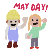 May Day Working Class Sticker - May Day Working Class International Workers Day Stickers