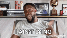 I Aint Lying Kevin Hart GIF - I Aint Lying Kevin Hart Laugh Out Loud GIFs