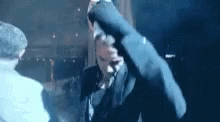 Linkin Park Chester GIF - Linkin Park Chester Spraying - Discover ...