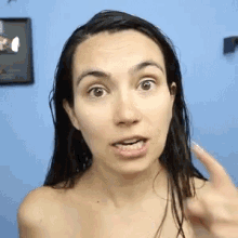 Trisha Hershberger Dont Ever Say That GIF - Trisha Hershberger Dont Ever Say That Shut Up GIFs