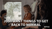 Just Want Things To Get Back To Normal Anna GIF - Just Want Things To Get Back To Normal Anna Kristen Bell GIFs