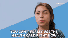 You Cant Really Use The Health Card Right Now Dont Pull That Card GIF - You Cant Really Use The Health Card Right Now Dont Pull That Card Health GIFs