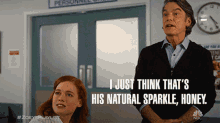 Thats His Natural Sparkle Zoey GIF - Thats His Natural Sparkle Zoey Mitch GIFs