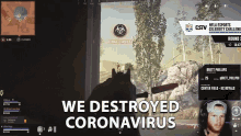 We Destroyed Coronavirus Its Over GIF - We Destroyed Coronavirus Its Over We Killed It GIFs