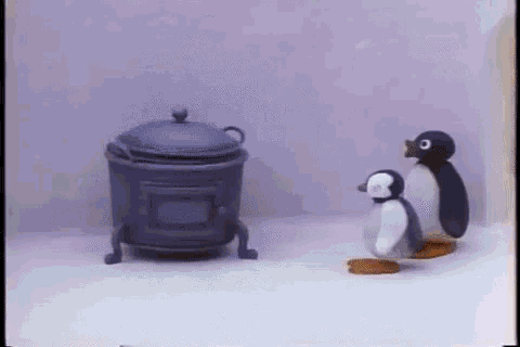 Pingu Popcorn GIF - Pingu Popcorn Pinga GIFs