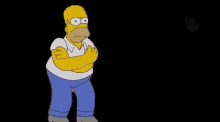 Homer Simpson Freddura GIF - Homer Simpson Freddura Brrrr GIFs