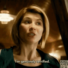 Doctor Who Jodie Whittaker GIF - Doctor Who Jodie Whittaker Im Terrified GIFs