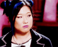 Glee Tina Cohen Chang GIF - Glee Tina Cohen Chang Smiling GIFs