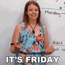 Its Friday Emma GIF - Its Friday Emma Engvid GIFs