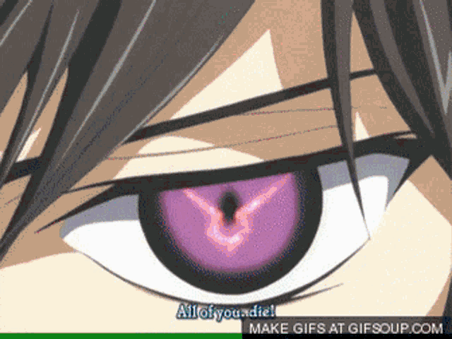 Code Geass Gif Code Geass Lelouch Discover Share Gifs