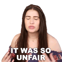 It Was So Unfair Marissa Rachel Sticker - It Was So Unfair Marissa Rachel Not Fair Stickers