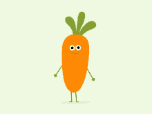 Happy Carrot GIF - Happy Carrot Wave GIFs