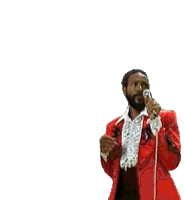 Singing Marvin Gaye Sticker - Singing Marvin Gaye Mercy Mercy Me Song Stickers