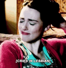katie mcgrath crying girl julesdaly lesbiennes