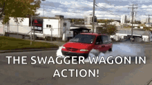 The Swagger Wagon In Action GIF - The Swagger Wagon In Action Driving GIFs