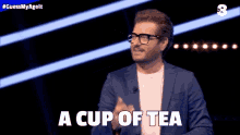 Guess My Age Enrico Papi GIF - Guess My Age Enrico Papi Cup Of Tea GIFs