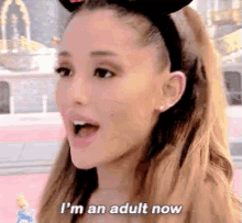 When You Turn 15 And A Half GIF - Ariana Grande Im An Adult Now Dancing GIFs