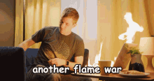 Another Flame War Ill Sit This One Out GIF - Another Flame War Ill Sit This One Out Linus Tech Tips GIFs
