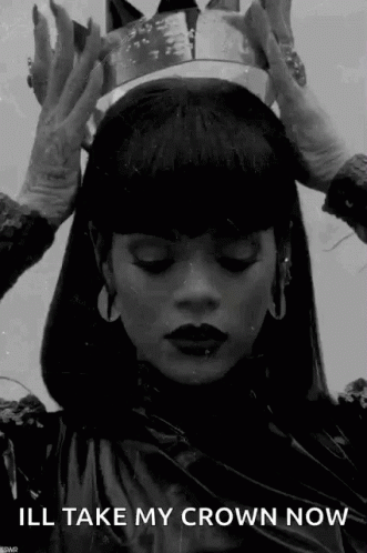 Rihanna Crown GIF - Rihanna Crown Queen GIFs