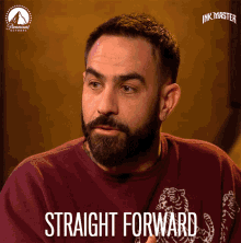 Straight Forward Direct GIF - Straight Forward Direct Straight To The Point GIFs