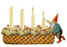 Gnome Ekf GIF - Gnome Ekf Candle GIFs