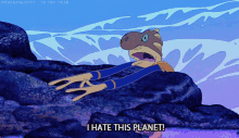 I Hate This Planet Pleakley GIF - I Hate This Planet Pleakley Lilo And Stitch GIFs