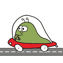 Alien Car GIF - Alien Car Slug GIFs